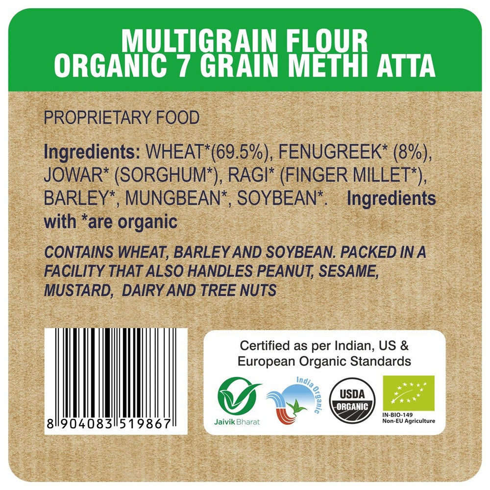 24 Mantra Organic 7Grain Methi Atta