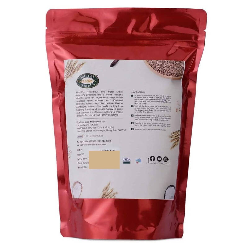 Millet Amma organic Ragi Flour