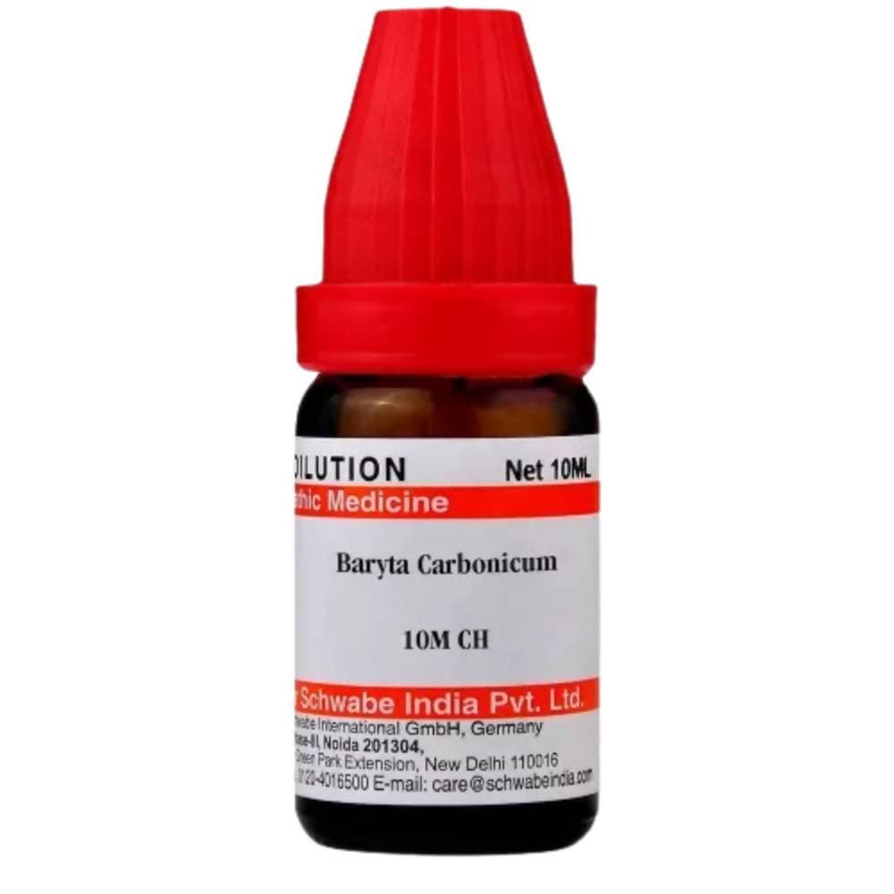 Dr. Willmar Schwabe India Baryta Carbonica (Barium carbonicum) Dilution 10M CH