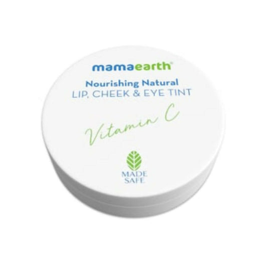 Mamaearth Nourishing Natural Lip Cheek & Eye Tint With Vitamin C & Cocoa-Coco Nude 