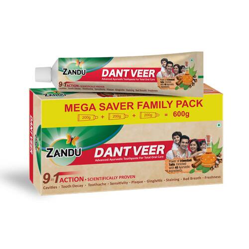 Zandu Dant Veer Toothpaste TrueCure