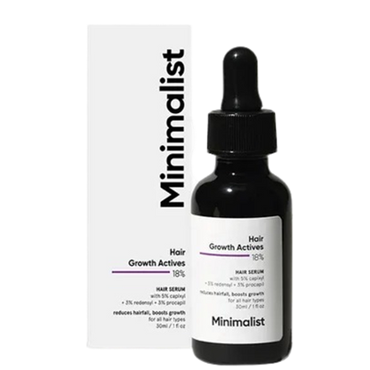 Minimalist Hair Growth Actives 18%