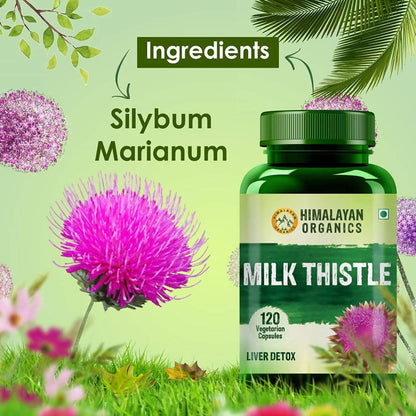 Himalayan Organics Milk Thistle Capsules