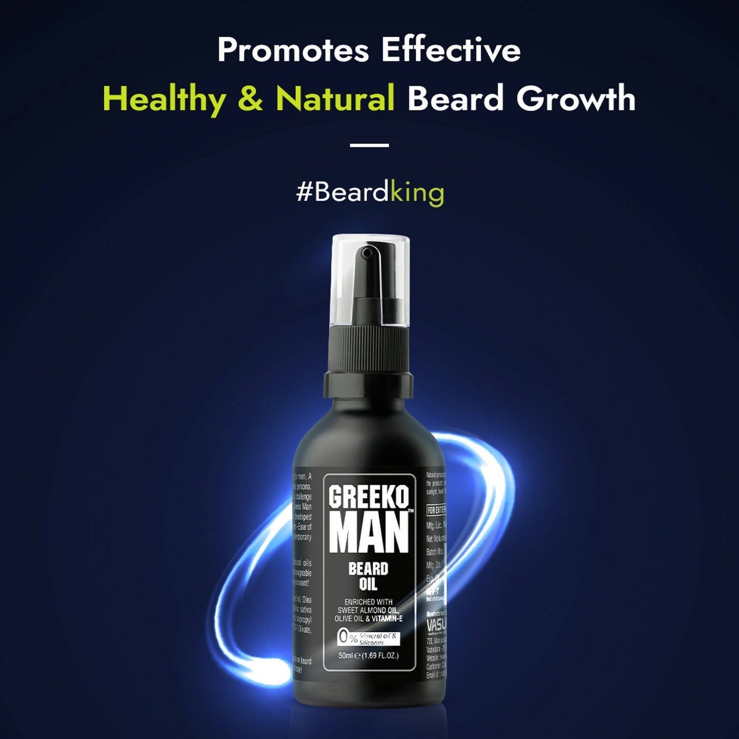 Vasu Healthcare Greeko Man Beard Oil