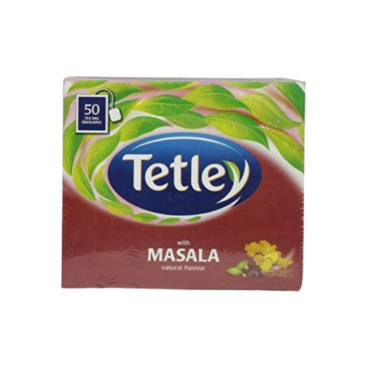 Tetley Tea Bag Masala 50 Piece Carton TrueCure