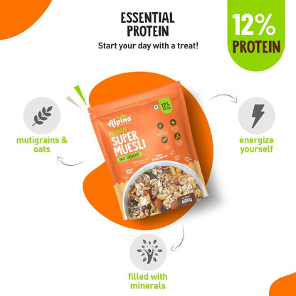 Alpino High Protein Super Muesli Nut Delight