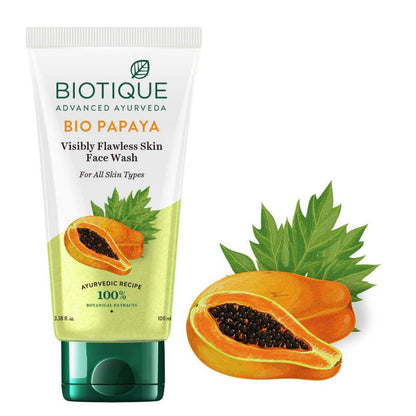 Biotique Bio Papaya Visibly Flawless Skin Face Wash