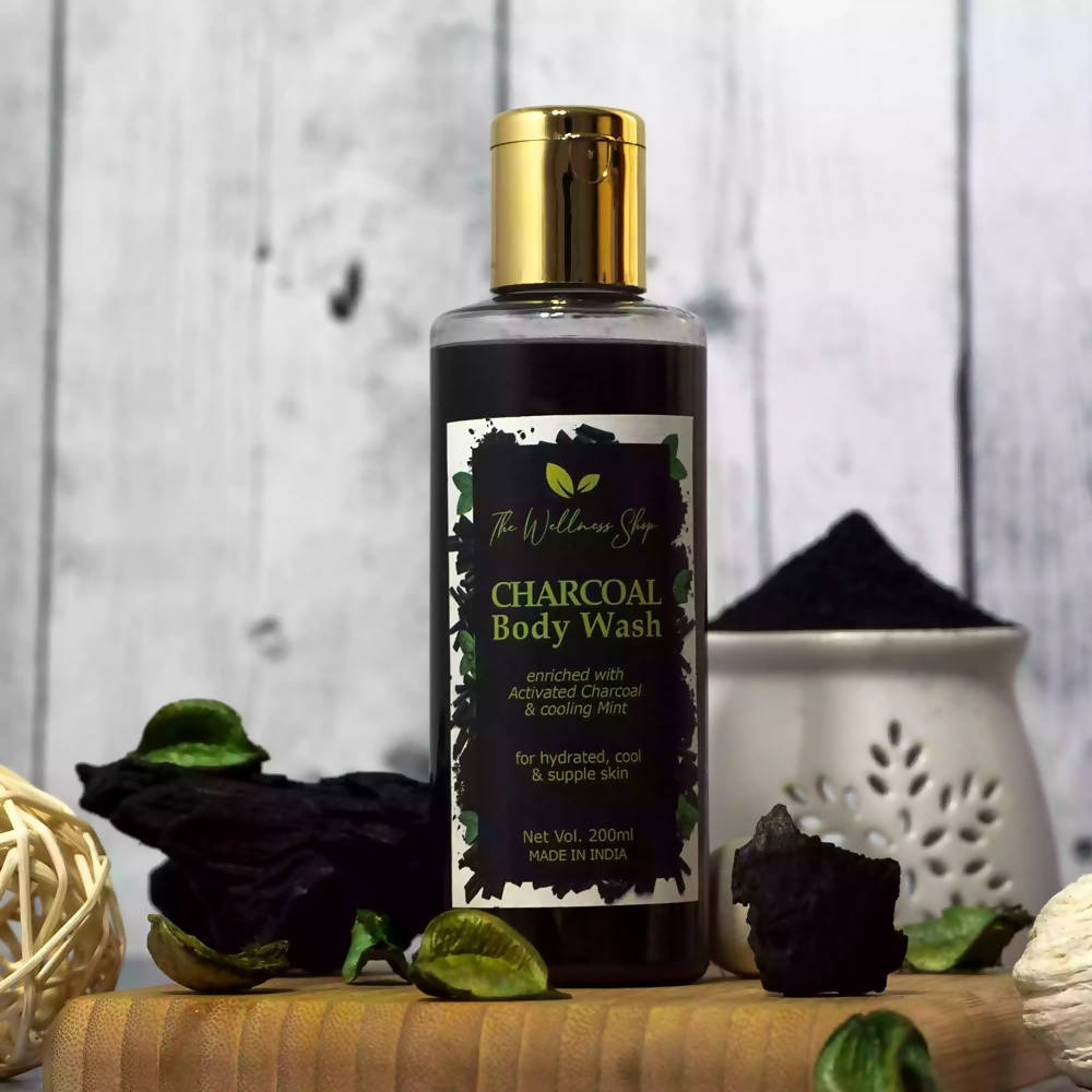 The Wellness Shop Charcoal Body Wash