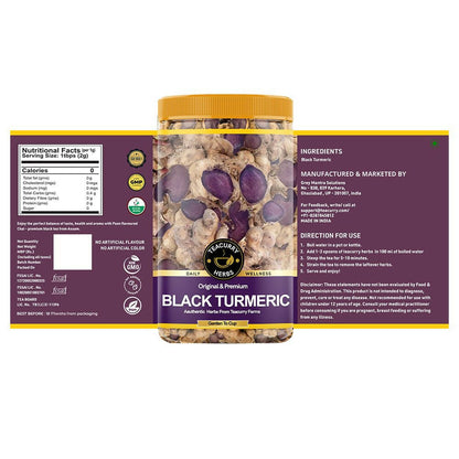 Teacurry Organic Black Turmeric Sticks