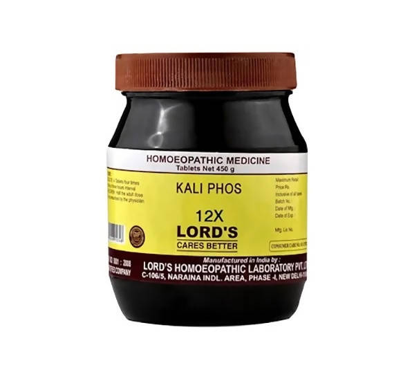 Lord's Homeopathy Kali Phos Biochemic Tablets