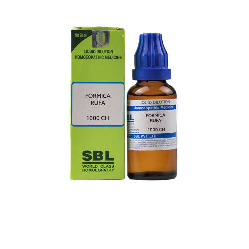 SBL Homeopathy Formica Rufa Dilution TrueCure