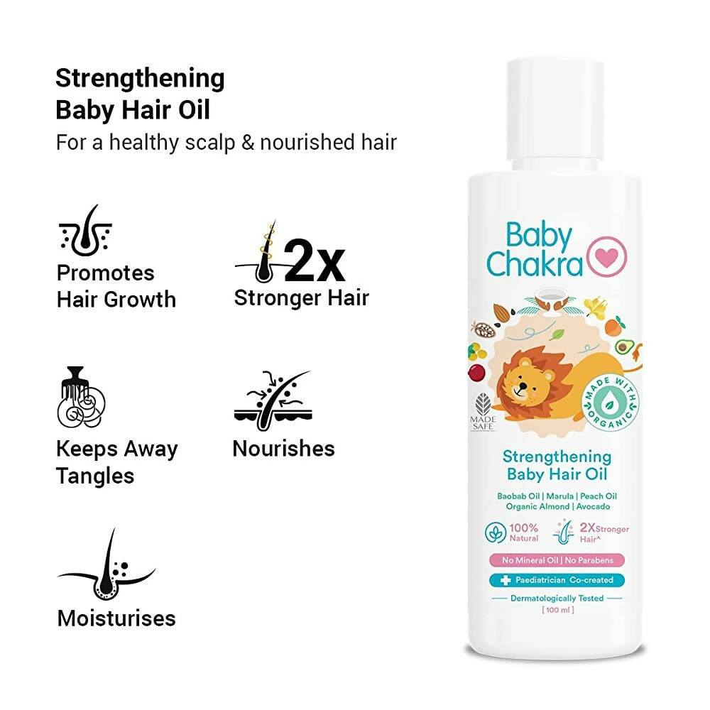 BabyChakra Strengthening Baby Hair Oil