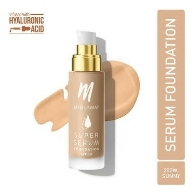 MyGlamm Super Serum Foundation - 202W Sunny