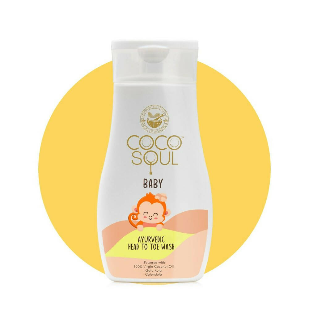 Coco Soul Baby Ayurvedic Head to Toe Wash