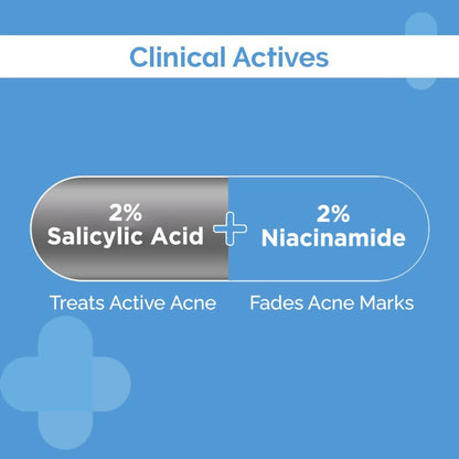 The Derma Co Sali-Cinamide Anti-Acne Face Wash