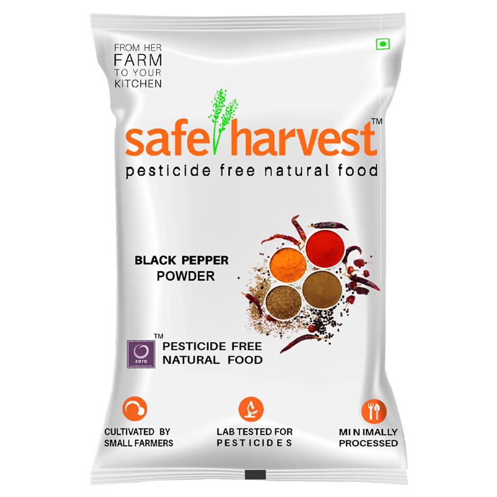 Safe Harvest Black Pepper Powder, Australia, Canada 