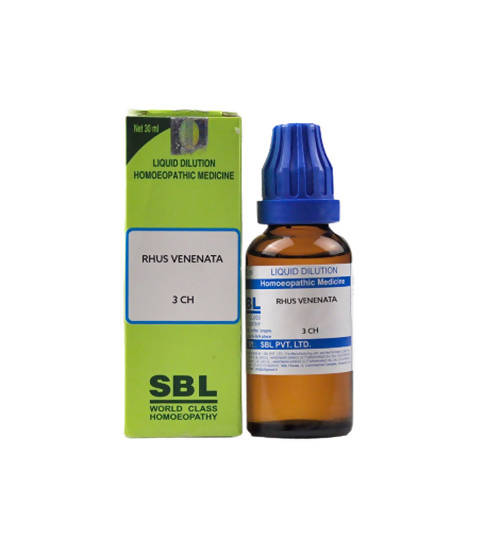 SBL Homeopathy Rhus Venenata Dilution 3 CH