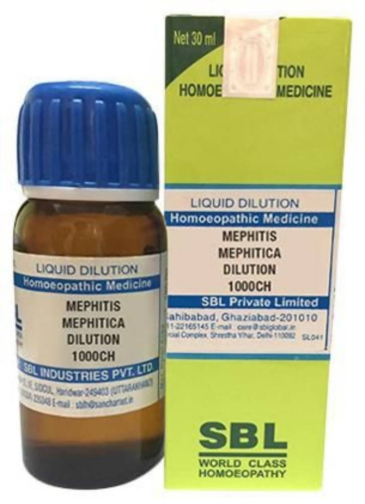 SBL Homeopathy Mephitis Mephitica Dilution