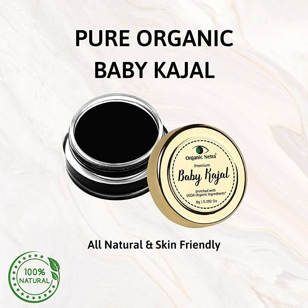 Organic Netra Baby Kajal Water Resistant