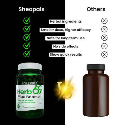 Sheopal's Herb 69 Vibe Booster Capsules