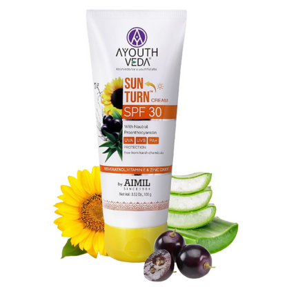 Ayouthveda Sunturn Cream With SPF 30 TrueCureN