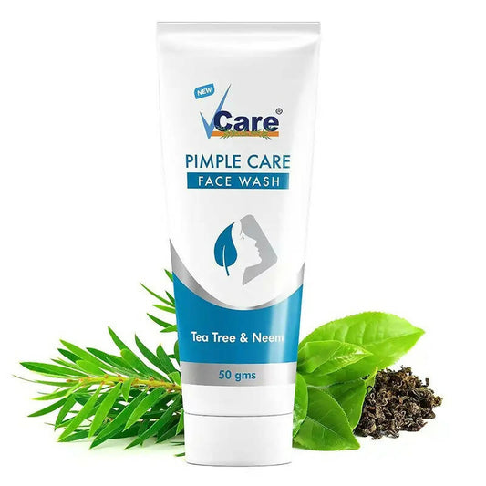 VCare Natural Pimple Care For Face Wash TrueCure