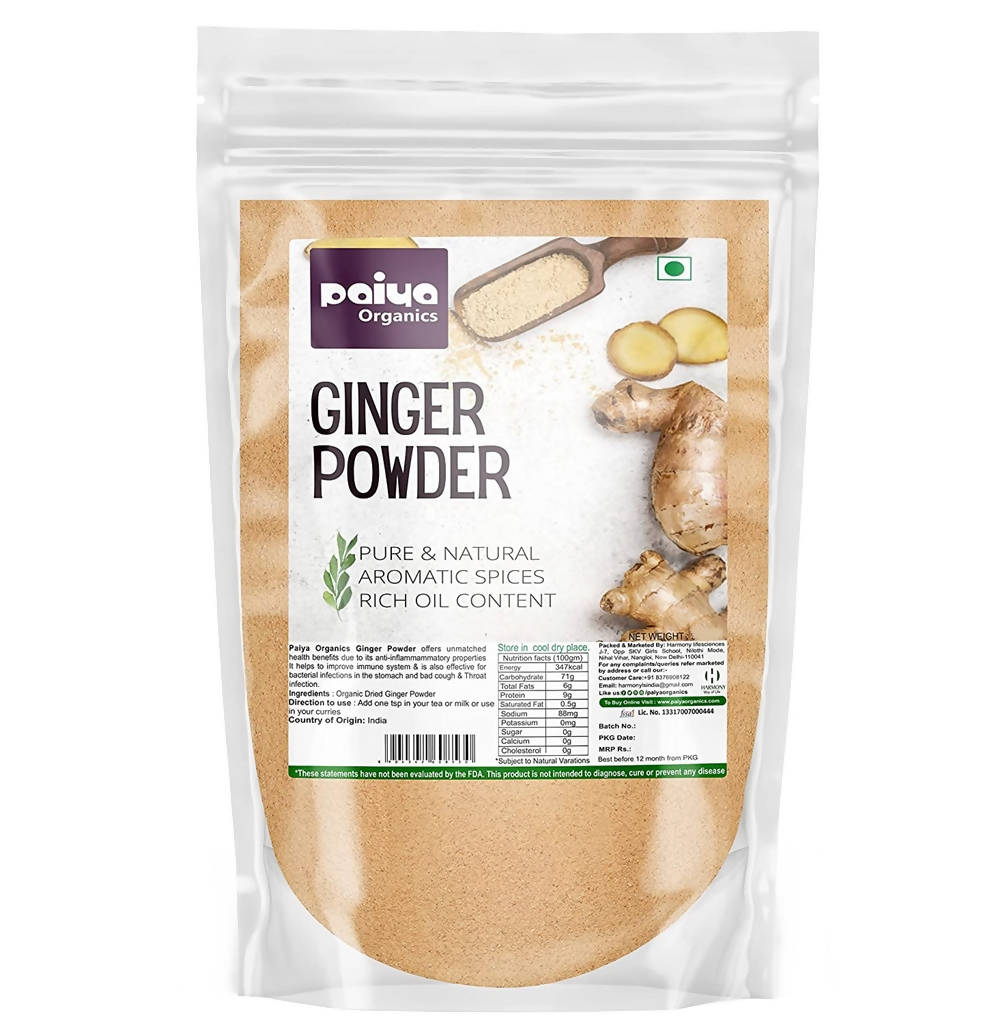 Paiya Organics Ginger Powder, Australia, Canada 