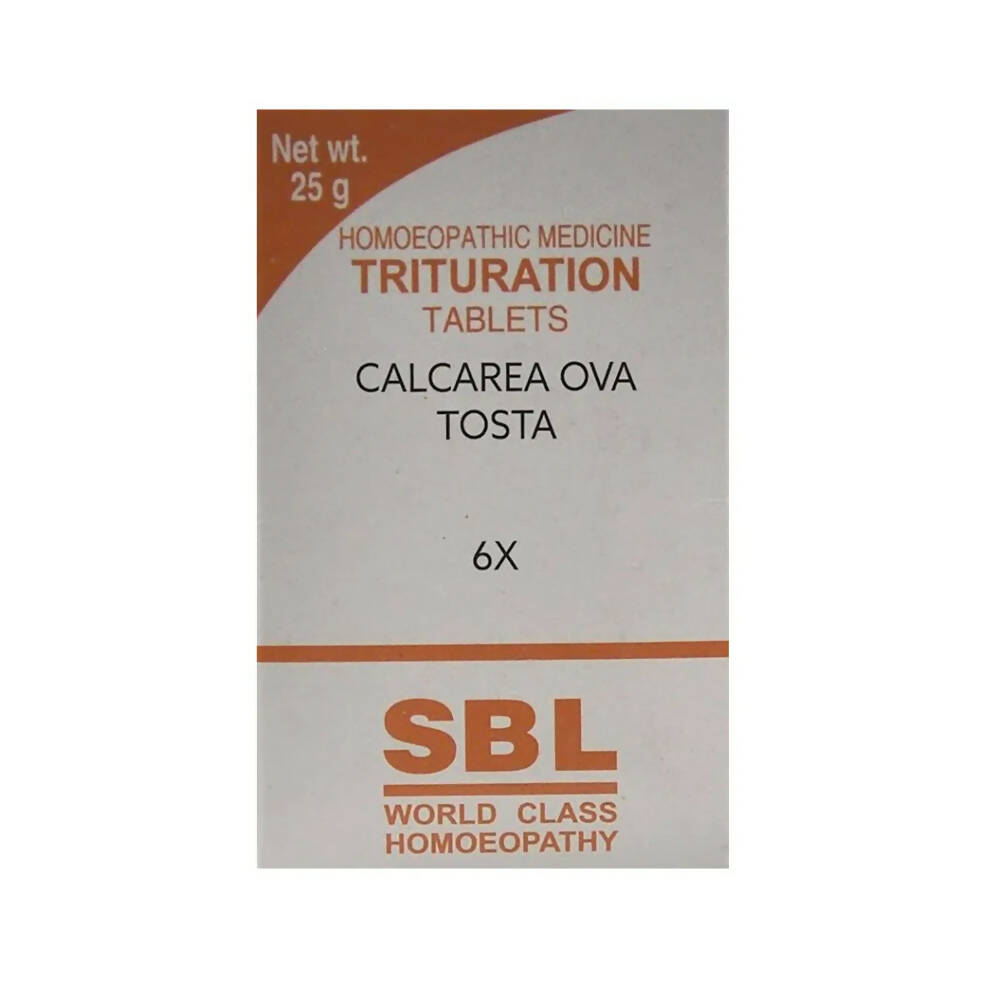 SBL Homeopathy Calcarea Ova Tosta Trituration Tablets TrueCure