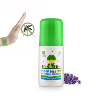 Mamaearth Natural Anti Mosquito Body Roll On For Kids