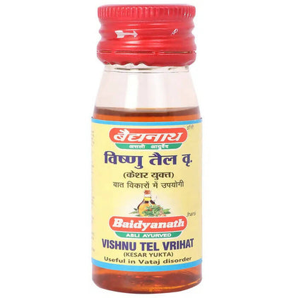 Baidyanath Jhansi Vishnu Tel Vrihat (Kesar Yukta) TrueCure