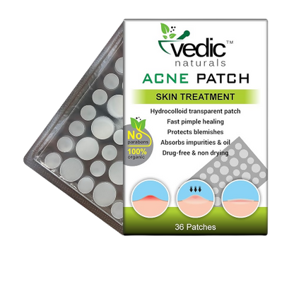 Vedic Naturals Acne Pimple Patches For Face & Skin Treatment TrueCure