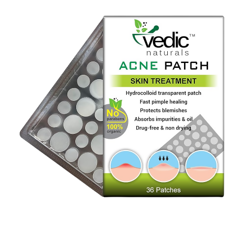 Vedic Naturals Acne Pimple Patches For Face & Skin Treatment TrueCure