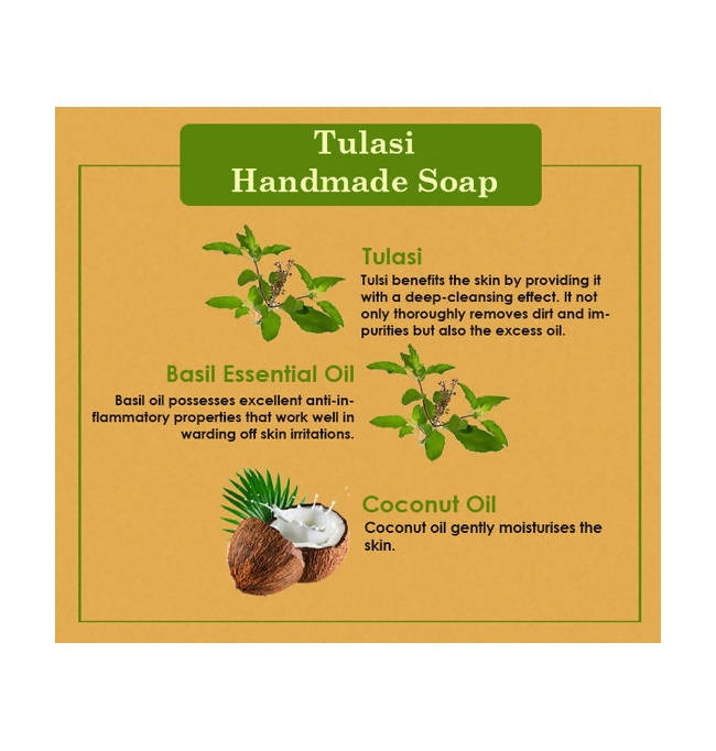 Ancient Living Tulasi Handmade Soap