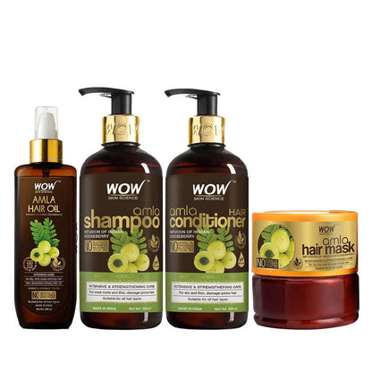 Wow Skin Science Amla Shampoo - Drmedicart