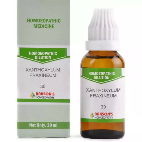 Bakson's Homeopathy Xanthoxylum Fraxineum Dilution 