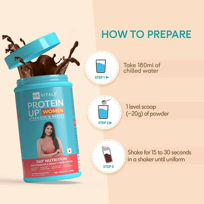 HK Vitals ProteinUp Women-Chocolate Flavor