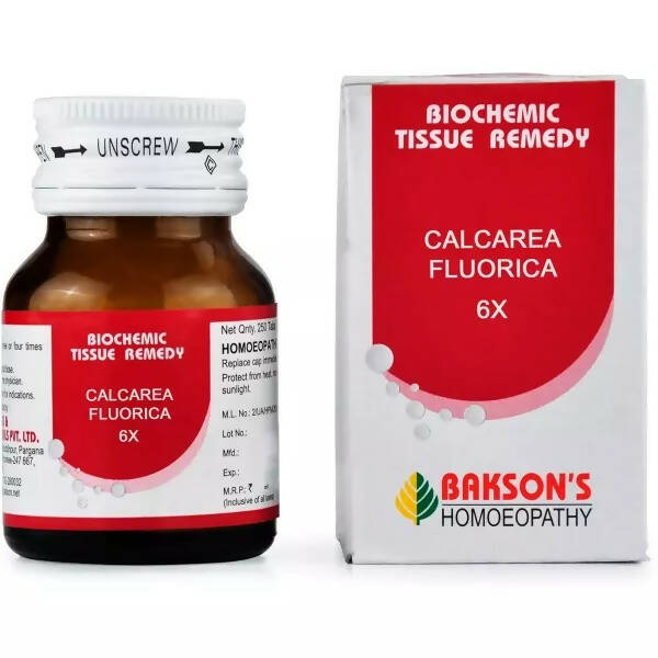 Bakson's Homeopathy Calcarea Fluorica Tablets 