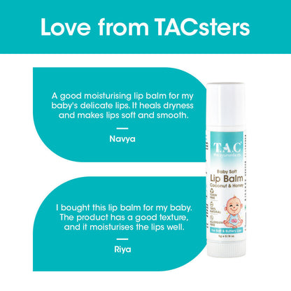 TAC - The Ayurveda Co. Baby Coconut & Honey Lip Balm