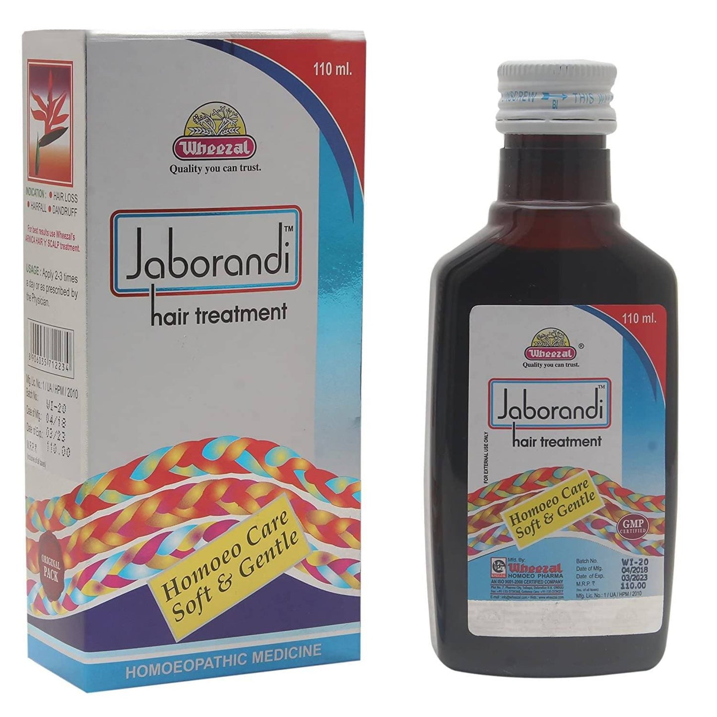 Wheezal Homeopathy Jaborandi Hair Treatment