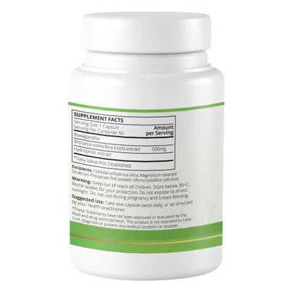 Ayuna Aswagandha Veg Capsules