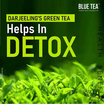 Blue Tea Organic Lavender Green Tea - Drmedicart