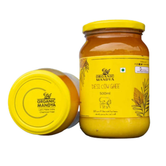 Organic Mandya Desi Cow Ghee -  USA, Australia, Canada 