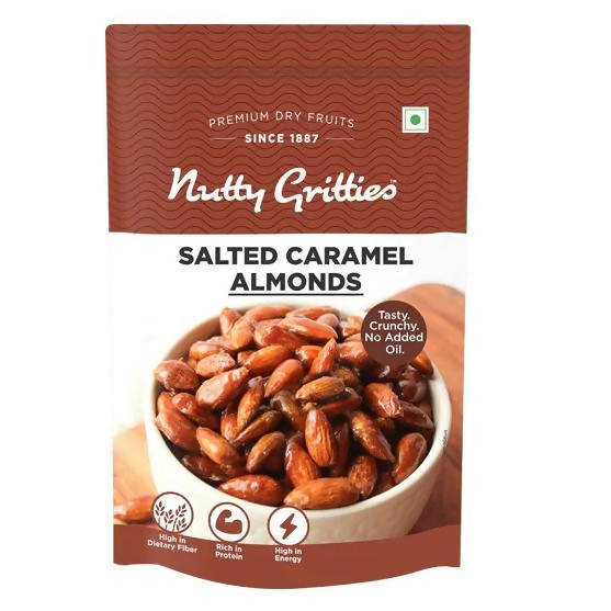 Nutty Gritties Salted Caramel Almonds TrueCure