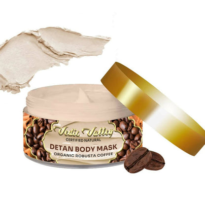 Vedic Valley Detan Body Mask Organic Robusta Coffee