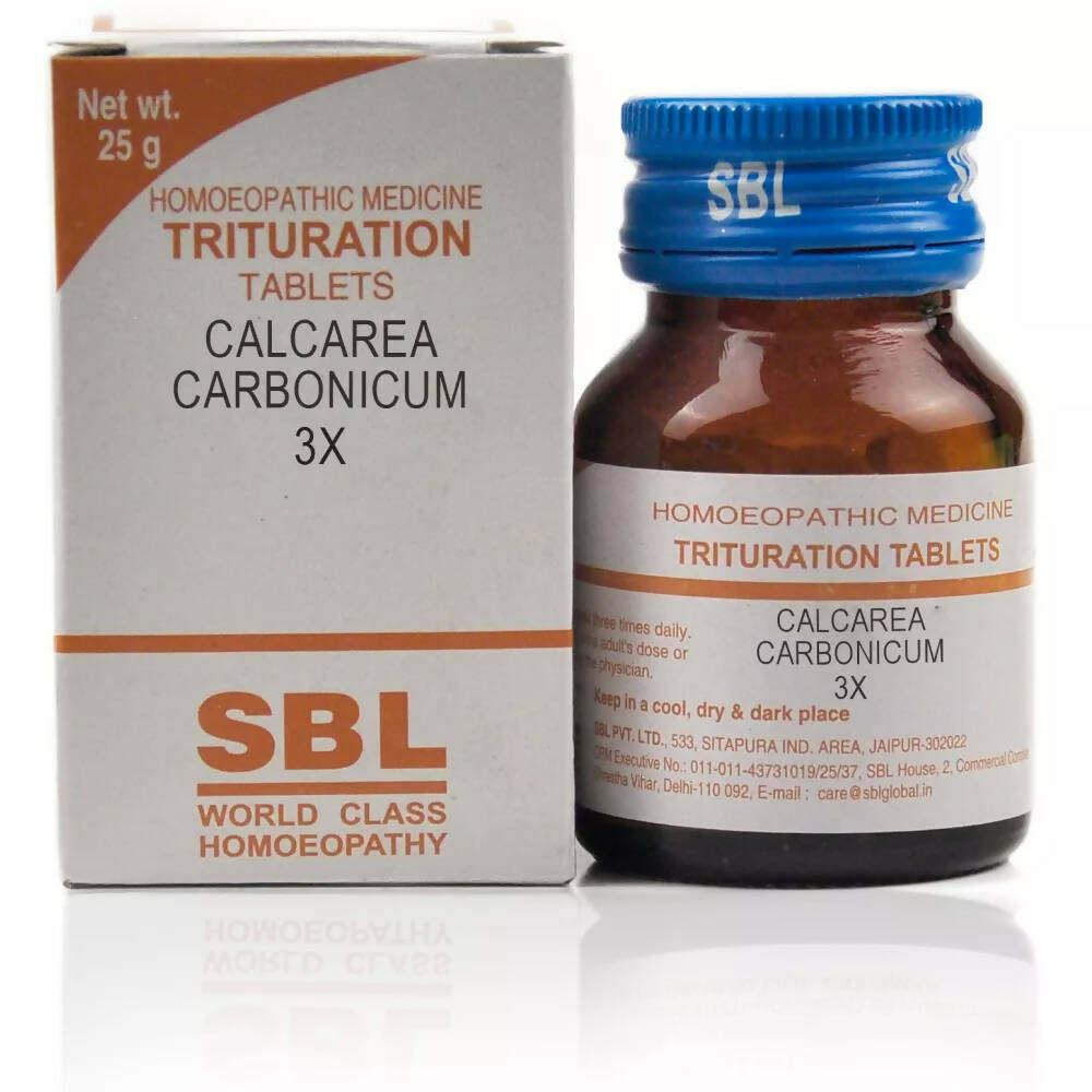 SBL Homeopathy Calcarea Carbonicum Trituration Tablets TrueCure