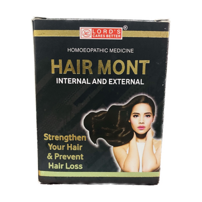 Lord's Homeopathy Hair Mont Drops (Internal+External)