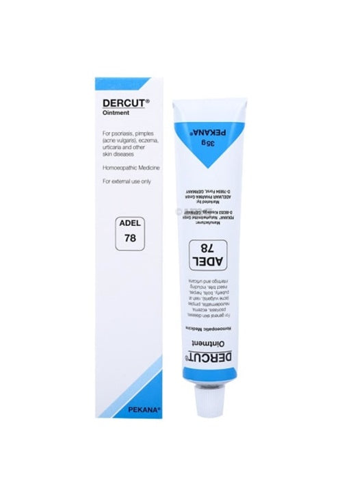 Adel Homeopathy 78 Dercut Ointment