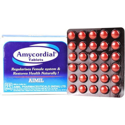 Aimil Amycordial 1 Strip - 30 Tabs