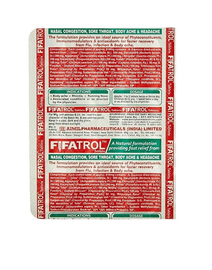 Aimil Ayurvedic Fifatrol Tablet