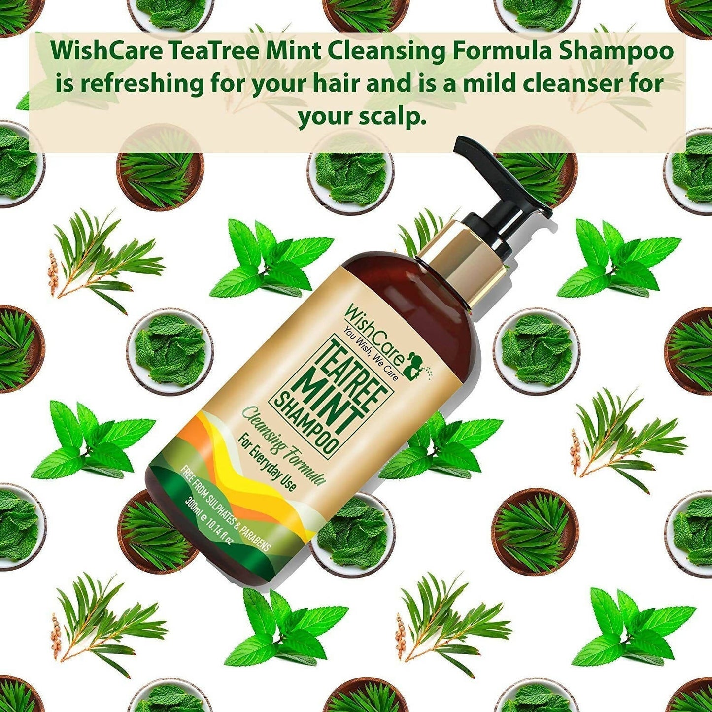 Wishcare Tea Tree Mint Shampoo